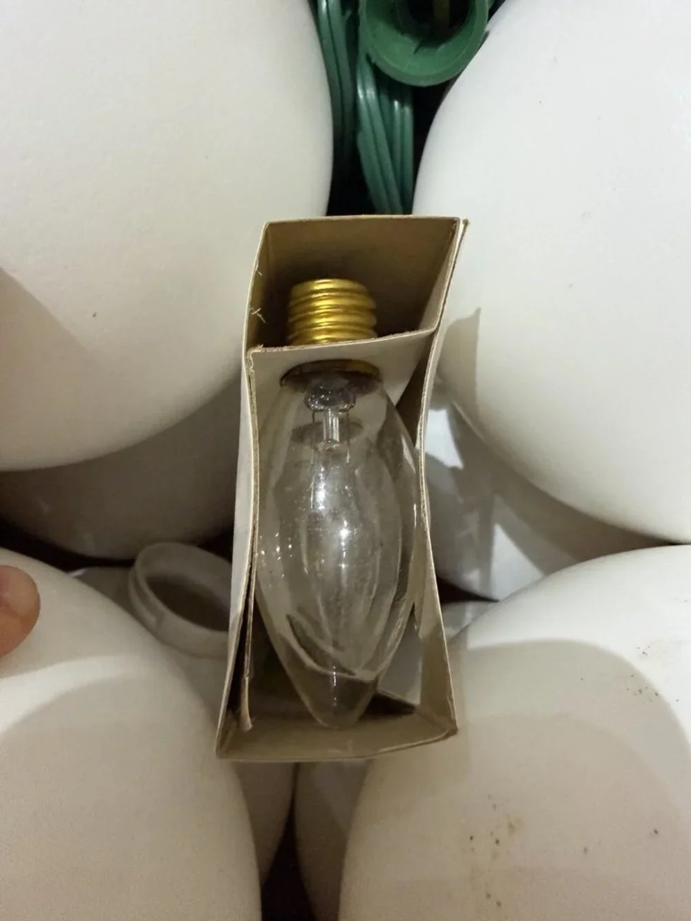 Santa’s Best Snowball Luminaries Set Lights Up Vintage